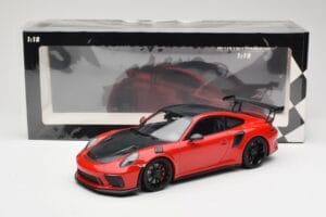 Porsche 911 991.2 GT3 RS Weissach Package Κόκκινο με Μαύρες Ζάντες Minichamps 1:18 155068230 Μέταλλο - εικόνα 6 από 6