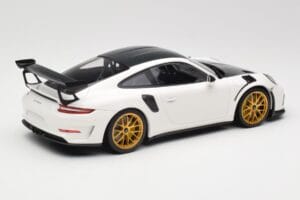 Porsche 911 991.2 GT3 RS Weissach Package Λευκό Χρυσές Ζάντες Μαγνησίου Minichamps 1:18 153068238 Μέταλλο - εικόνα 2 από 6