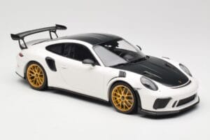 Porsche 911 991.2 GT3 RS Weissach Package Λευκό Χρυσές Ζάντες Μαγνησίου Minichamps 1:18 153068238 Μέταλλο - εικόνα 4 από 6