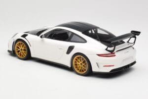 Porsche 911 991.2 GT3 RS Weissach Package Λευκό Χρυσές Ζάντες Μαγνησίου Minichamps 1:18 153068238 Μέταλλο - εικόνα 5 από 6