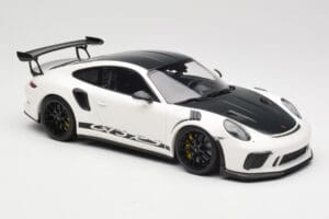 Porsche 911 991.2 GT3 RS Weissach Package Λευκό Wording Μαύρες Ζάντες Μαγνησίου Minichamps 1:18 153068225 Μέταλλο - εικόνα 4 από 6