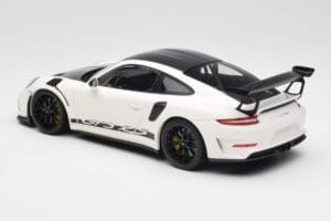 Porsche 911 991.2 GT3 RS Weissach Package Λευκό Wording Μαύρες Ζάντες Μαγνησίου Minichamps 1:18 153068225 Μέταλλο - εικόνα 5 από 6