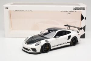 Porsche 911 991.2 GT3 RS Weissach Package Λευκό Wording Μαύρες Ζάντες Μαγνησίου Minichamps 1:18 153068225 Μέταλλο - εικόνα 6 από 6