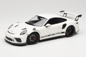 Porsche 911 991.2 GT3 RS Λευκό με Μαύρες Ζάντες Minichamps 1:18 155068224 Μέταλλο