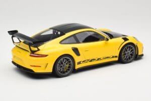 Porsche 911 991.2 GT3 RS Κίτρινο Weissach Package Platinum Wheels Minichamps 1:18 155068221 Μέταλλο - εικόνα 2 από 6