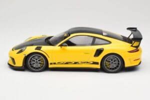 Porsche 911 991.2 GT3 RS Κίτρινο Weissach Package Platinum Wheels Minichamps 1:18 155068221 Μέταλλο - εικόνα 3 από 6