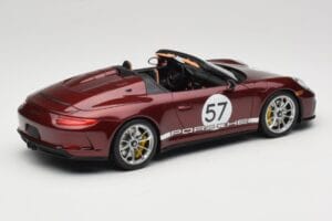 Porsche 911 991.2 Speedster Heritage Edition Cherry Metallic GT Spirit 1:18 GT929 Ρητίνη - εικόνα 2 από 6