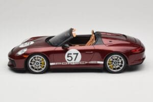 Porsche 911 991.2 Speedster Heritage Edition Cherry Metallic GT Spirit 1:18 GT929 Ρητίνη - εικόνα 3 από 6