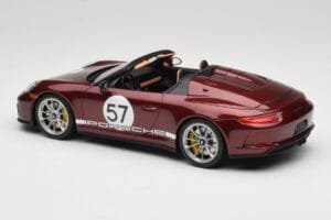 Porsche 911 991.2 Speedster Heritage Edition Cherry Metallic GT Spirit 1:18 GT929 Ρητίνη - εικόνα 5 από 6