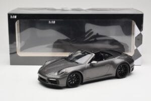Porsche 911 992 Carrera 4 GTS Καμπριολέ Grey Metallic Minichamps 1:18 155063031 Μέταλλο - εικόνα 6 από 6