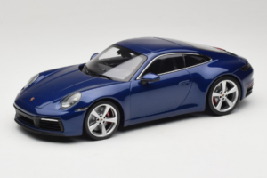 Porsche 911 992 Carrera 4S Blue Metallic Minichamps 1:18 153067327 Μέταλλο
