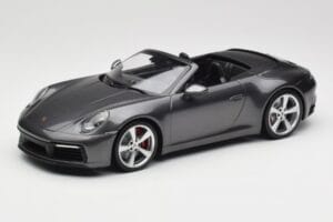 Porsche 911 992 Carrera 4S Καμπριολέ Agate Grey Metallic Minichamps 1:18 155067336 Μέταλλο
