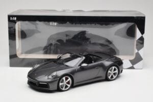 Porsche 911 992 Carrera 4S Καμπριολέ Agate Grey Metallic Minichamps 1:18 155067336 Μέταλλο - εικόνα 6 από 6
