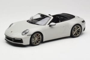 Porsche 911 992 Carrera 4S Καμπριολέ Γκρι Minichamps 1:18 155067335 Μέταλλο