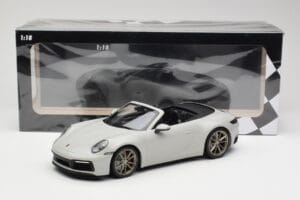 Porsche 911 992 Carrera 4S Καμπριολέ Γκρι Minichamps 1:18 155067335 Μέταλλο - εικόνα 6 από 6