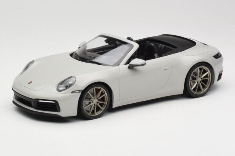 Porsche 911 992 Carrera 4S Καμπριολέ Γκρι Minichamps 1:18 155067335 Μέταλλο