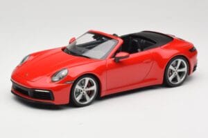 Porsche 911 992 Carrera 4S Καμπριολέ Κόκκινο Minichamps 1:18 155067331 Μέταλλο