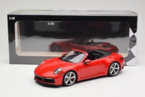 Porsche 911 992 Carrera 4S Καμπριολέ Κόκκινο Minichamps 1:18 155067331 Μέταλλο - εικόνα 6 από 6