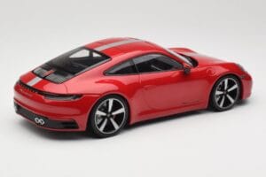 Porsche 911 992 Carrera 4S Carmine Red Minichamps 1:18 155067326 Μέταλλο - εικόνα 2 από 6