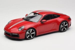 Porsche 911 992 Carrera 4S Carmine Red Minichamps 1:18 155067326 Μέταλλο