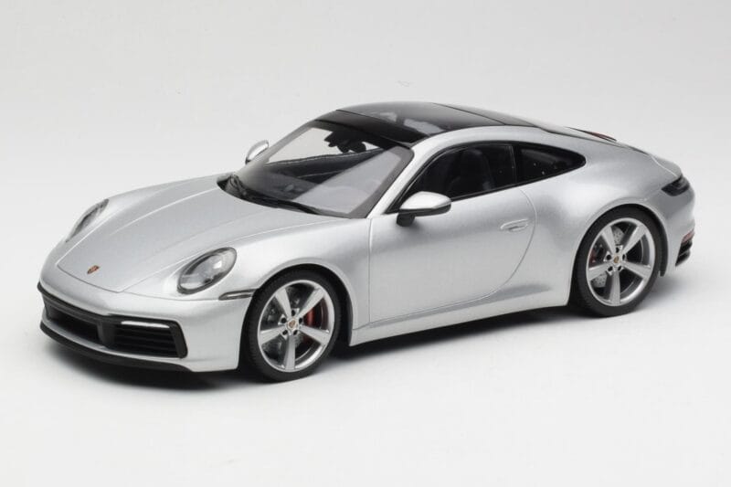 Porsche 911 992 Carrera 4S Ασημί Minichamps 1:18 155067322 Μέταλλο
