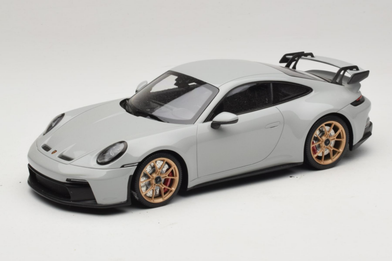 Porsche 911 992 GT3 Chalk Χρυσές Ζάντες Minichamps 1:18 117069001 Μέταλλο