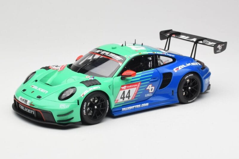 Porsche 911 992 GT3 R Falken #44 D. Eriksson / T. Heinemann 24 Hours of Nurburgring 2023 Minichamps 1:18 113236344 Μέταλλο