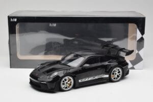 Porsche 911 992 GT3 RS Μαύρο Με Ασημί Ζάντες Minichamps 1:18 155062231 Μέταλλο - εικόνα 6 από 6