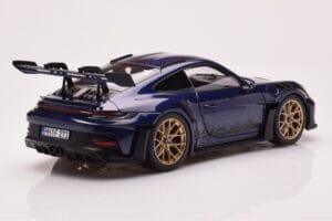 Porsche 911 992 GT3 RS Gentian Μπλε Μεταλλικό Norev 1:18 187363 Μέταλλο - εικόνα 3 από 8
