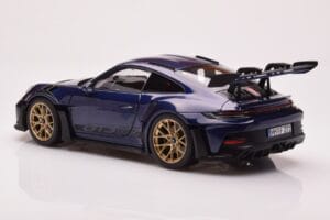 Porsche 911 992 GT3 RS Gentian Μπλε Μεταλλικό Norev 1:18 187363 Μέταλλο - εικόνα 7 από 8