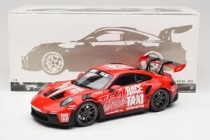Porsche 911 992 GT3 RS Getspeed Race Taxi Guards Red Minichamps 1:18 110062040 Μέταλλο - εικόνα 8 από 8