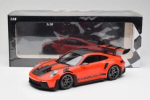 Porsche 911 992 GT3 RS Guards Πορτοκαλί & Ασημί Ζάντες Minichamps 1:18 911992002 Μέταλλο - εικόνα 6 από 6