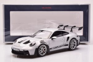 Porsche 911 992 GT3 RS Ice Γκρι Norev 1:18 187359 Μέταλλο - εικόνα 8 από 8