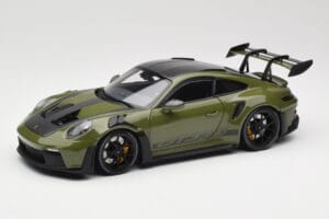 Porsche 911 992 GT3 RS Nato Olive & Black Wheels Minichamps 1:18 110062027 Μέταλλο
