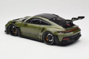 Porsche 911 992 GT3 RS Nato Olive & Black Wheels Minichamps 1:18 110062027 Μέταλλο - εικόνα 7 από 8