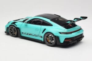 Porsche 911 992 GT3 RS Python Green & Dark Silver Wheels Minichamps 1:18 110062026 Μέταλλο - εικόνα 7 από 8