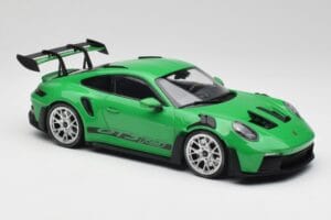 Porsche 911 992 GT3 RS Python Πράσινο & Ασημί Ζάντες & Μαύρο Ντεκόρ Minichamps 1:18 153062235 Μέταλλο - εικόνα 4 από 6