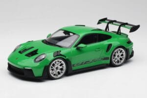 Porsche 911 992 GT3 RS Python Πράσινο & Ασημί Ζάντες & Μαύρο Ντεκόρ Minichamps 1:18 153062235 Μέταλλο