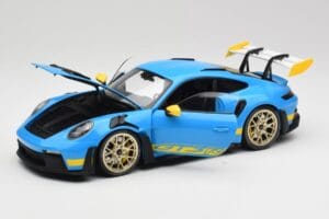 Porsche 911 992 GT3 RS Shark Μπλε & Κίτρινο Decor Concept Minichamps 1:18 911992001 Μέταλλο - εικόνα 2 από 8