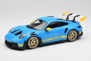 Porsche 911 992 GT3 RS Shark Μπλε & Κίτρινο Decor Concept Minichamps 1:18 911992001 Μέταλλο