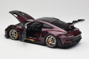 Porsche 911 992 GT3 RS Ultraviolet & Ασημί Ζάντες Minichamps 1:18 110062029 Μέταλλο - εικόνα 5 από 8