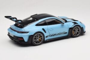 Porsche 911 992 GT3 RS Weissach Pack Gulf Blue Norev 1:18 187367 Μέταλλο - εικόνα 3 από 8