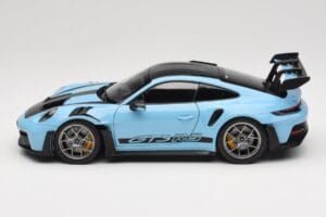 Porsche 911 992 GT3 RS Weissach Pack Gulf Blue Norev 1:18 187367 Μέταλλο - εικόνα 4 από 8