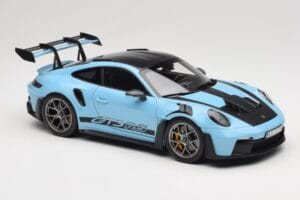 Porsche 911 992 GT3 RS Weissach Pack Gulf Blue Norev 1:18 187367 Μέταλλο - εικόνα 6 από 8