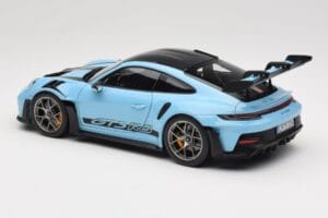 Porsche 911 992 GT3 RS Weissach Pack Gulf Blue Norev 1:18 187367 Μέταλλο - εικόνα 7 από 8