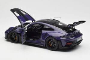 Porsche 911 992 GT3 RS Weissach Package Ultraviolet Norev 1:18 187368 Μέταλλο - εικόνα 5 από 8