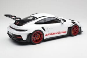 Porsche 911 992 GT3 RS Λευκό & Pyro Κόκκινο Norev 1:12 127530 Μέταλλο - εικόνα 2 από 6