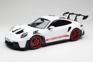 Porsche 911 992 GT3 RS Λευκό & Pyro Κόκκινο Norev 1:12 127530 Μέταλλο