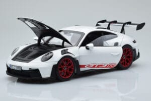 Porsche 911 992 GT3 RS Λευκό Pyro Κόκκινο Norev 1:18 187352 Μέταλλο - εικόνα 2 από 8