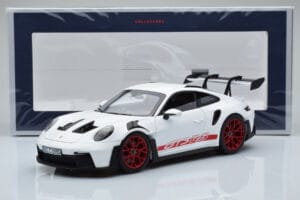 Porsche 911 992 GT3 RS Λευκό Pyro Κόκκινο Norev 1:18 187352 Μέταλλο - εικόνα 8 από 8